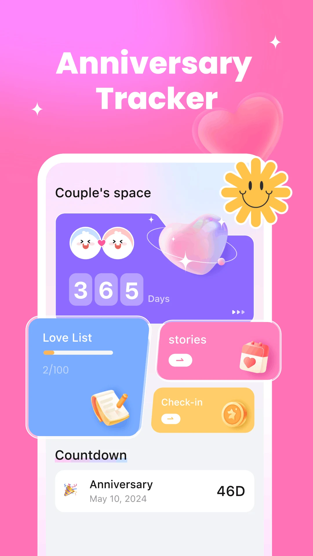 My Love: Relationship Tracker screenshot