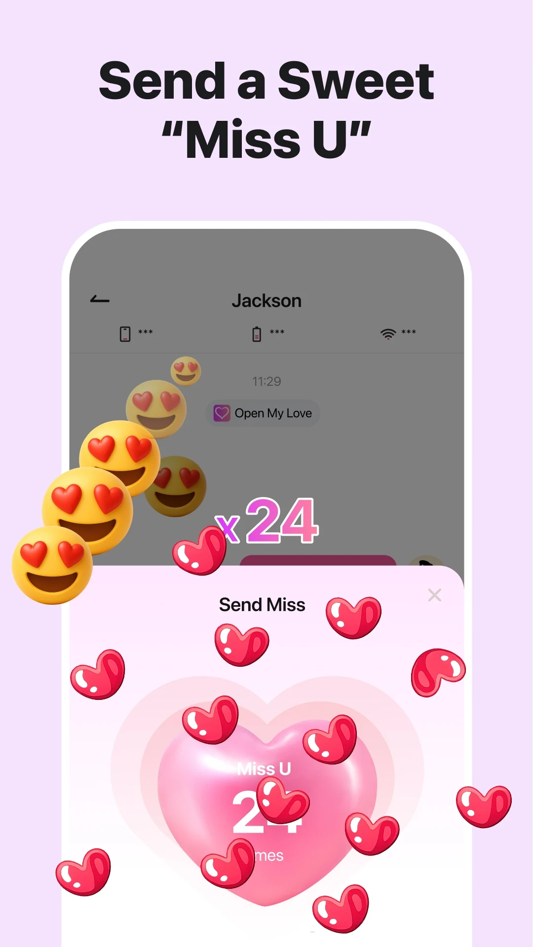 My Love: Relationship Tracker screenshot