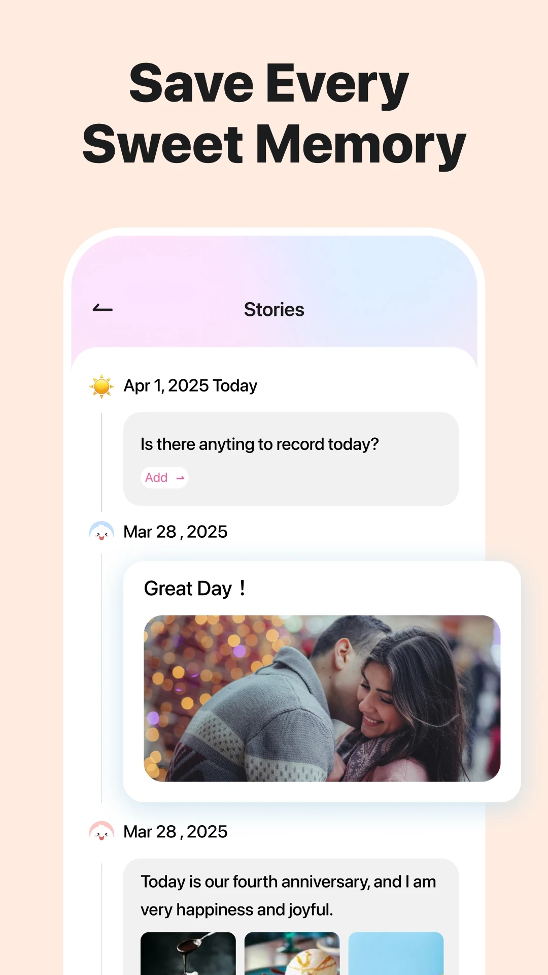 My Love: Relationship Tracker screenshot